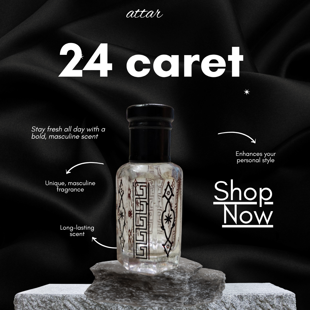 24 Carat Attar 6 ml 12 ml 25 ml -Best quality