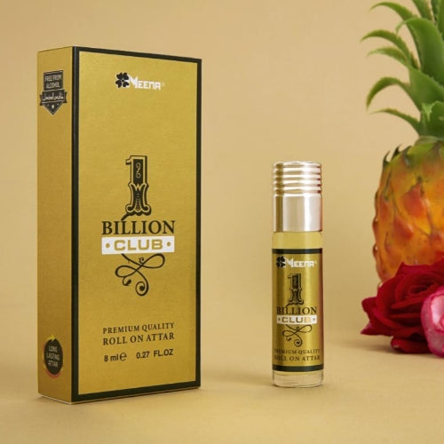 MEENA 1 BILLION CLUB Floral Attar (Citrus, Spicy, Fruity, Woody)