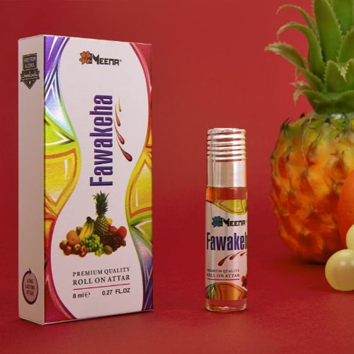 Meena Fawakeha Floral Attar 8 ML ( Floral, Fruity)