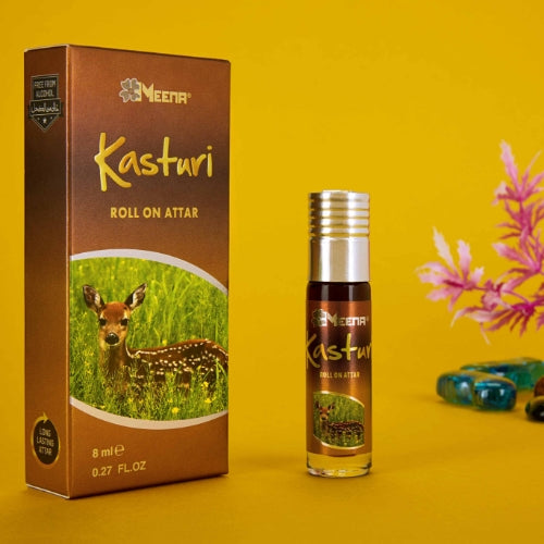 MEENA Kasturi Floral Attar 8 ML (Floral)