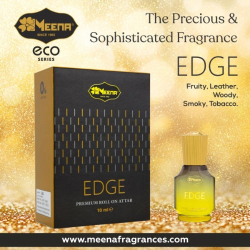 MEENA Edge Floral Attar (Woody, Amber, Natural) 10 ML