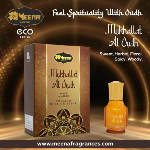 MEENA MUKHALLAT AL OUDH (PACK OF 1) Floral Attar (Floral)
