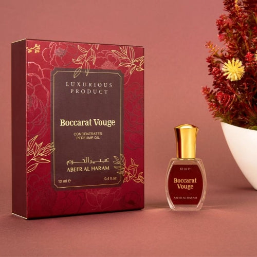 Abeer Al Haram Boccarat Vouge Floral Attar (Amber, Motia/Jasmine, Spicy)