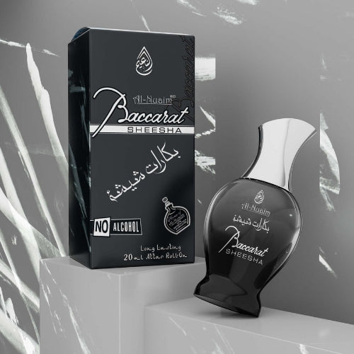 Al Nuaim Heart Baccarat Sheesha Alcohol Free Attar Roll on - 20 ML Floral Attar (Floral)