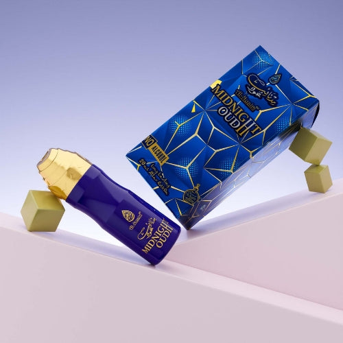 Al Nuaim MIDNIGHT OUDH 20 ML Long Lasting Attar Roll on  Floral Attar (Floral)