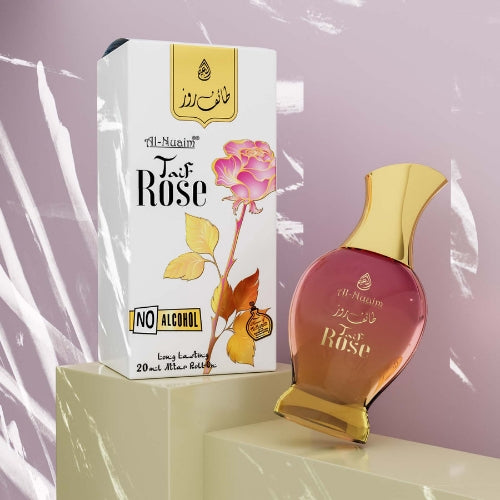 Al Nuaim Taif Rose Alcohol Free Attar Roll on - 20 ML Floral Attar (Floral)