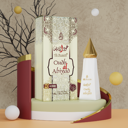 Al Nuaim Oudh Al Abiyad Great Fragrance Long Lasting For (Unisex) Floral Attar (Oud(agarwood))