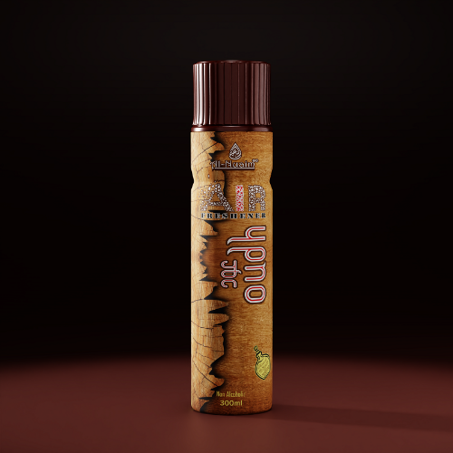 Al Nuaim OUDH (Home, Office, Car) Air Freshner (Alchohol Free) Spray - 300 ml