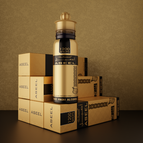 Al Nuaim 1200 shots Aseel Great Fragrance Long Lasting Perfume - 100 ml (For Men & Women)