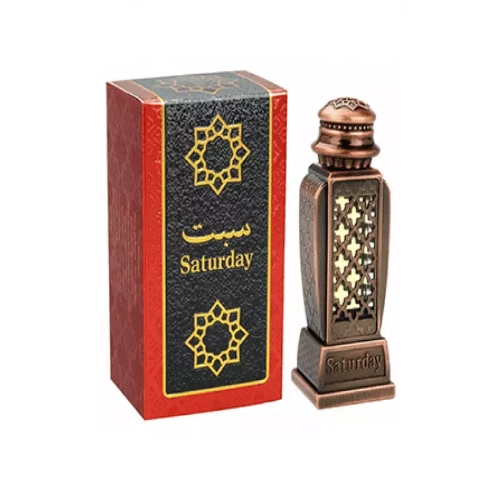 Al Haramain Saturday Fragrance Pure Attar (Perfume Oil) - 15 ml Floral Attar (Floral)