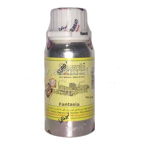 SURRATI Fantasia 100 ml Aluminum Tin, Made in Saudi Arabia Floral Attar (Floral)
