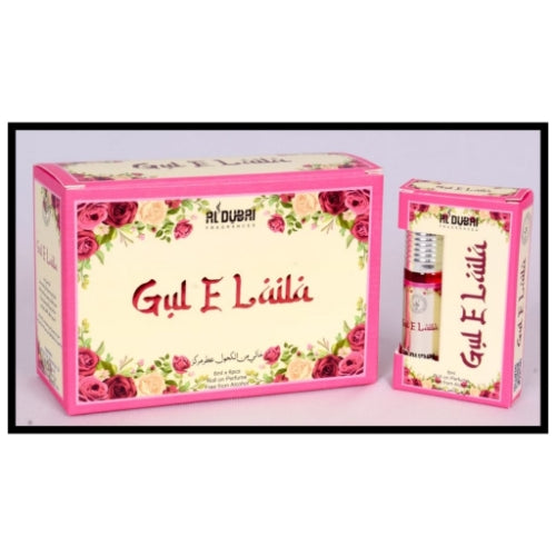 Al Dubai Gul E Laila 6 ml Roll On Attar (Pack of 2) Floral Attar (Floral)