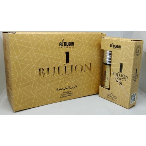 Al Dubai 1 Bullion 6 ml Roll On Attar (Pack Of 2) Floral Attar (Floral)