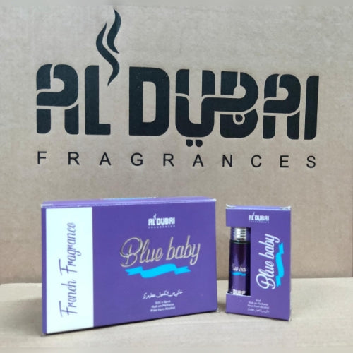 Al Dubai Blue Lady 6 ml Roll On Attar (Pack Of 2) Floral Attar (Floral)