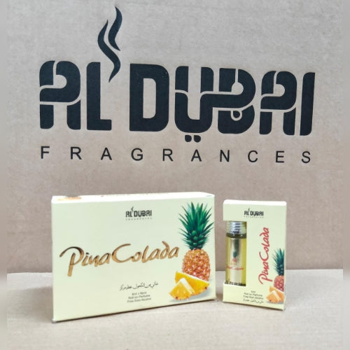 Al Dubai PINA COLADA 6 ml Roll On Attar (Pack Of 2) Floral Attar (Floral)