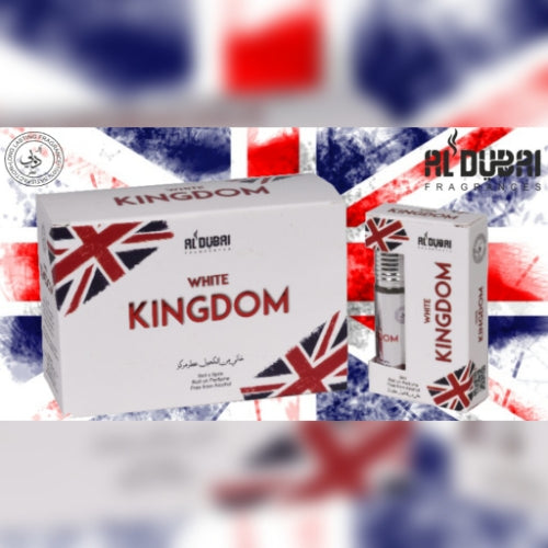 Al Dubai White Kingdom 6 ml Roll On Attar (Pack Of 2) Floral Attar (Floral)
