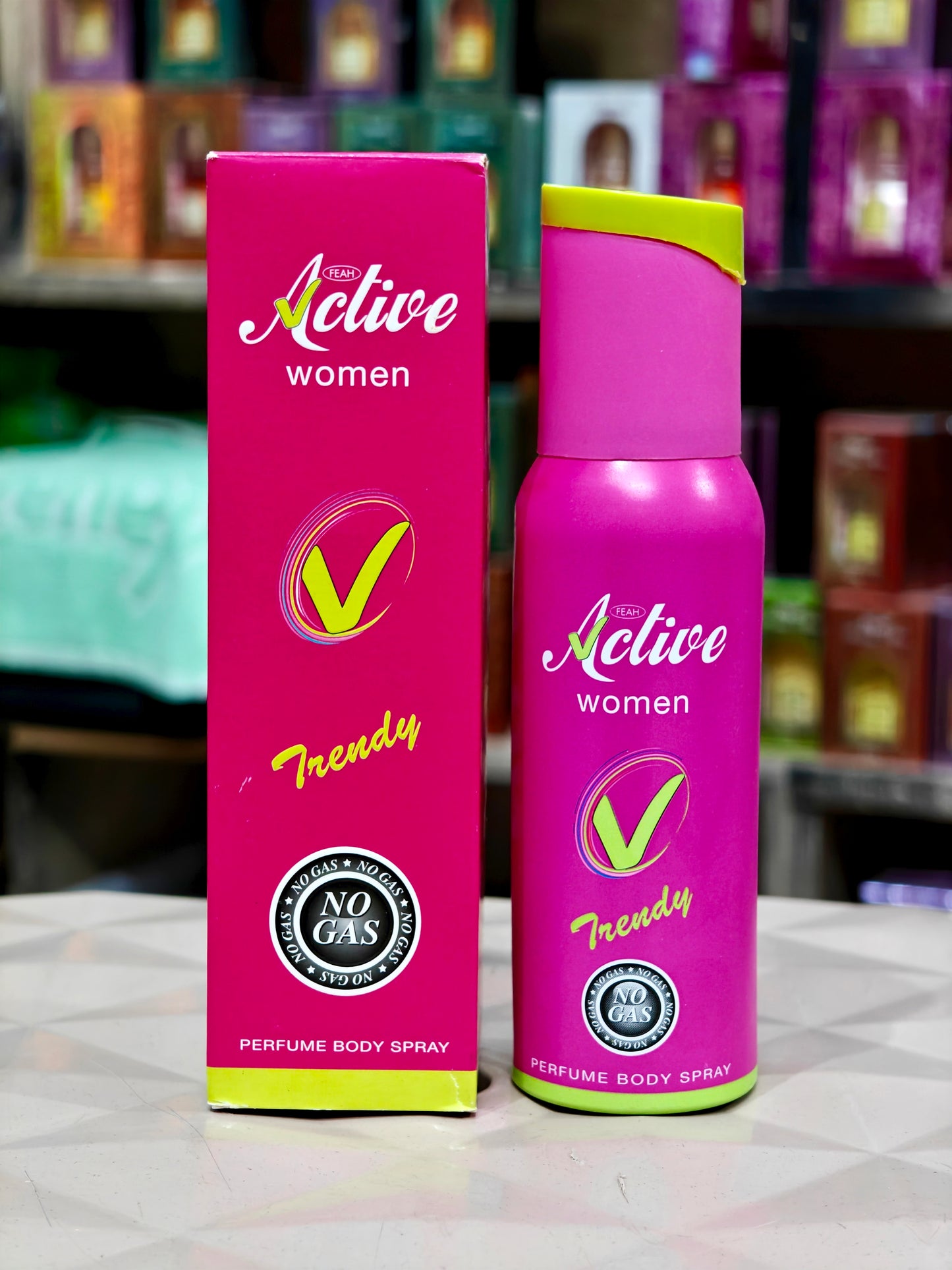 feah active body spray Mde in uae dubai buy 2 Get 1 free pack of 3