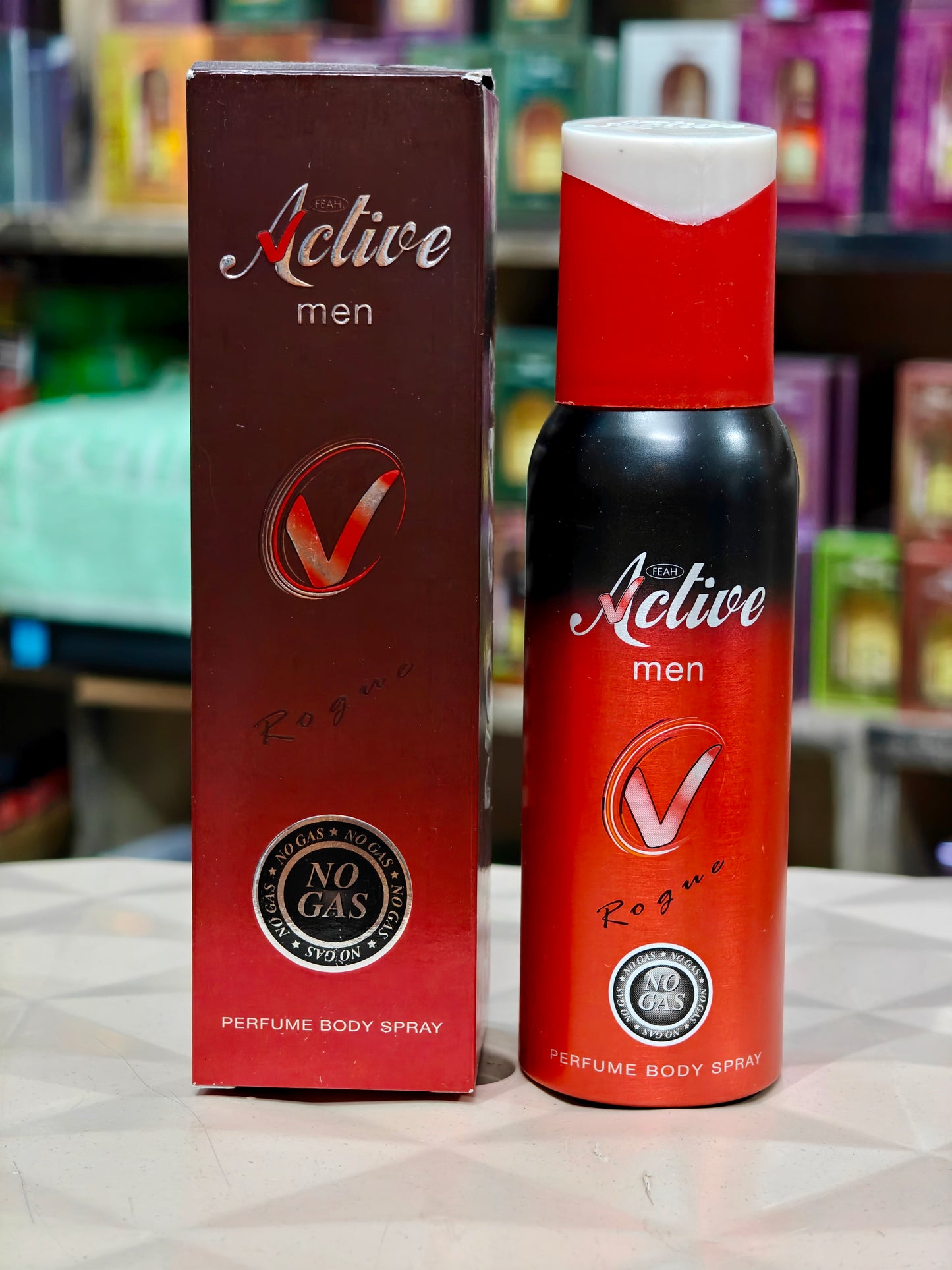 feah active body spray Mde in uae dubai buy 2 Get 1 free pack of 3
