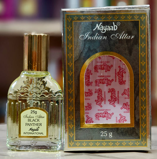 Nayaab International Black Panther Floral Attar 25 ml (Floral)