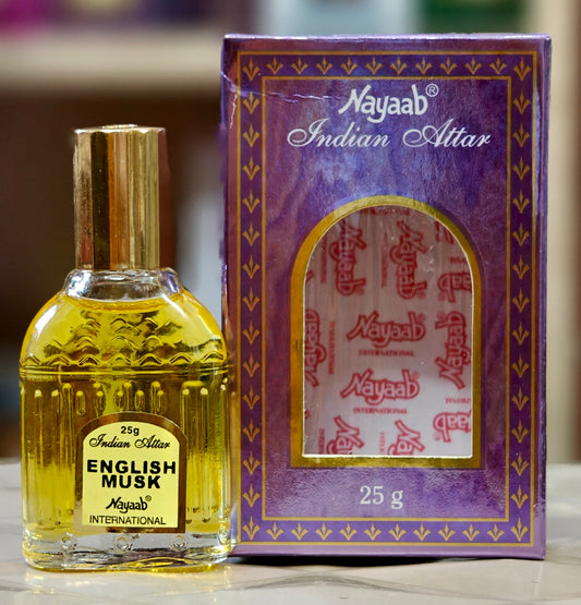 Nayaab International English Musk Floral Attar 25 ml (Floral)