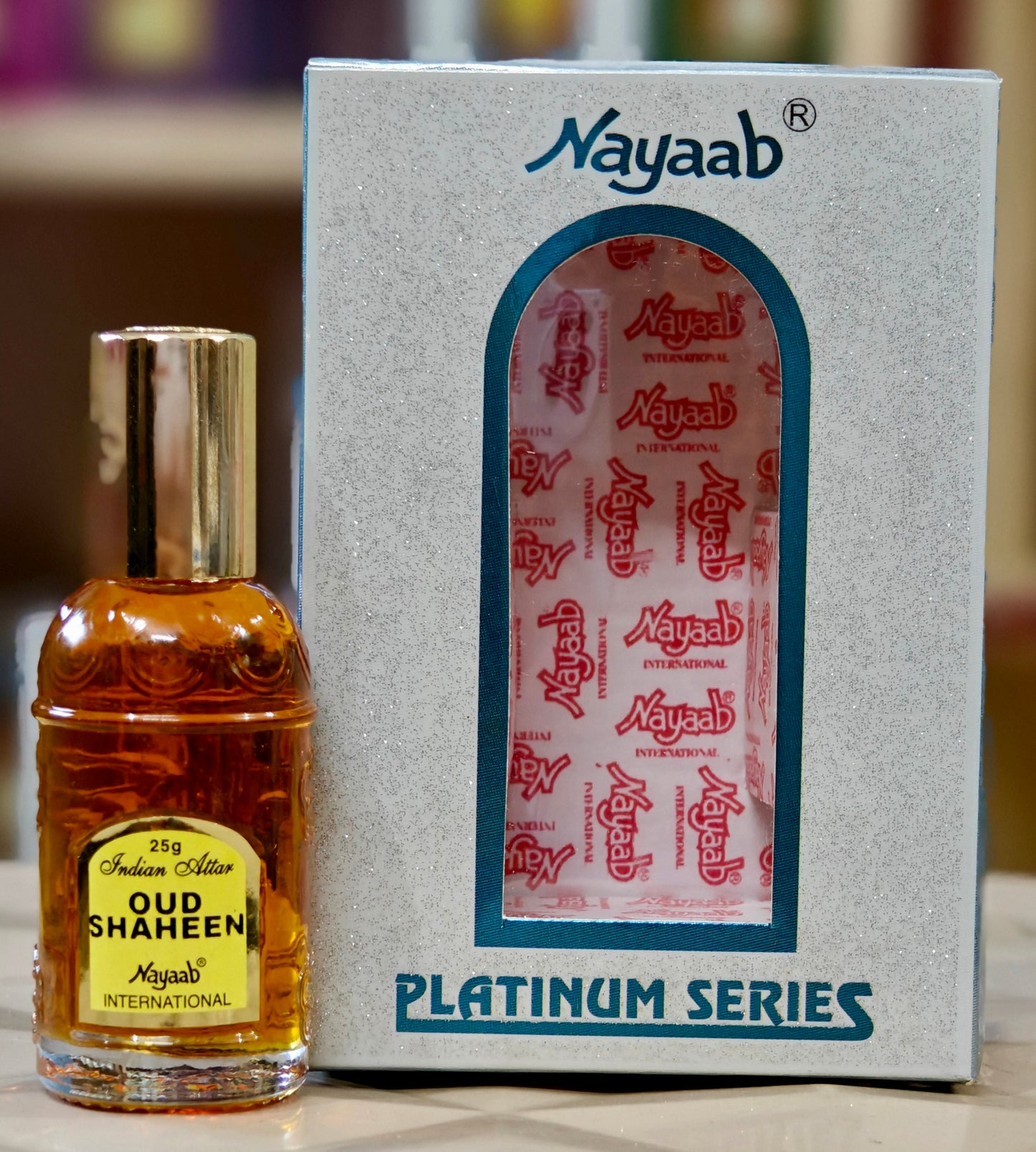 Nayaab International Oud Shaheen 25 ml, (Pack of 1) Floral Attar (Floral)
