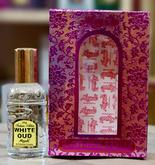Nayaab International White Oud 25 ml (Pack of 1) Floral Attar (Floral)