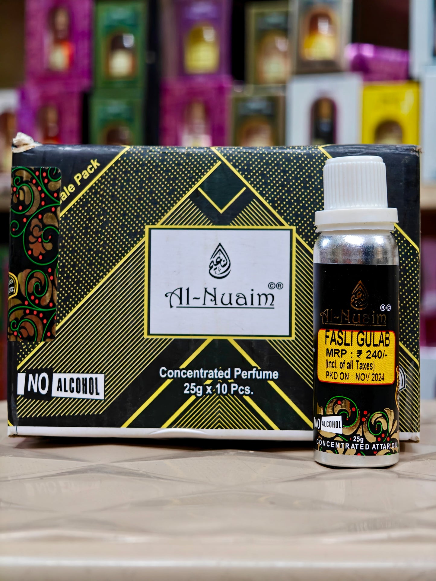 Al-Nuaim Fasli Gulab Attar 25 ml Floral Attar