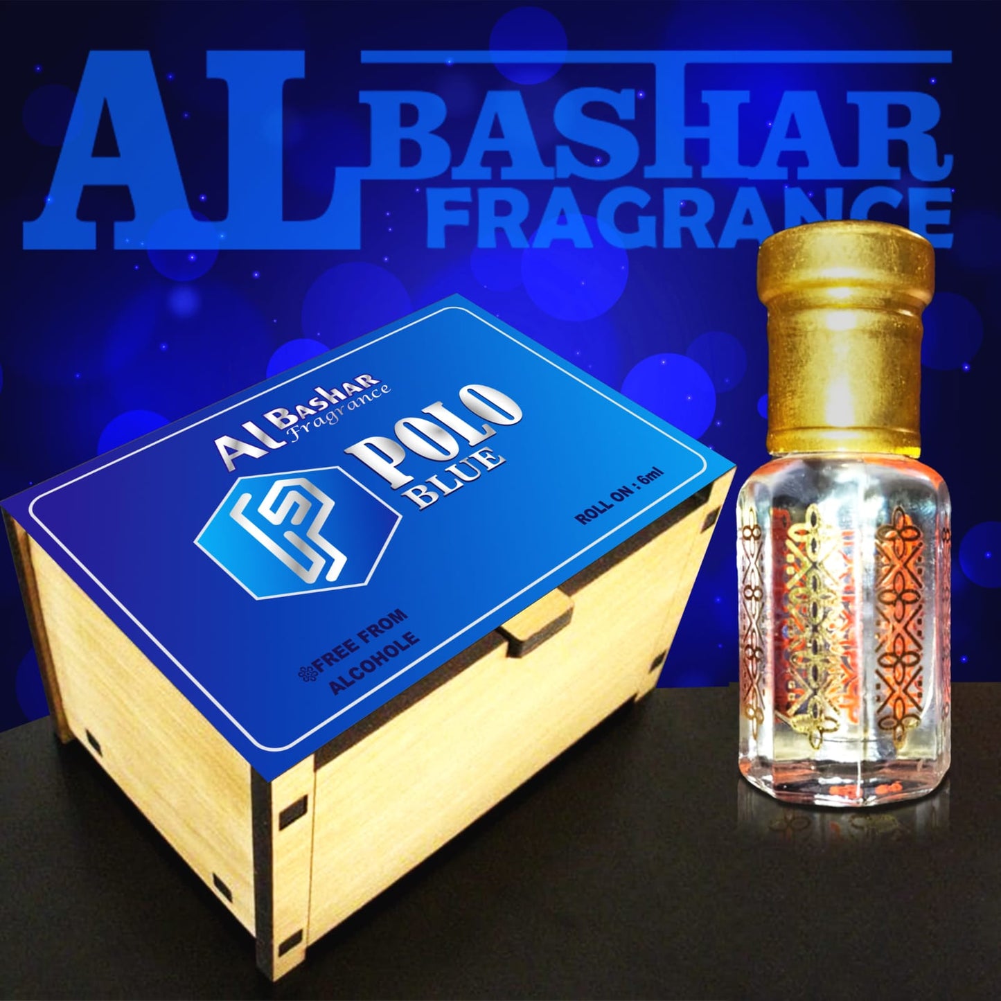 Polo Blue Attar From Al Bashar Fragrances 6ml