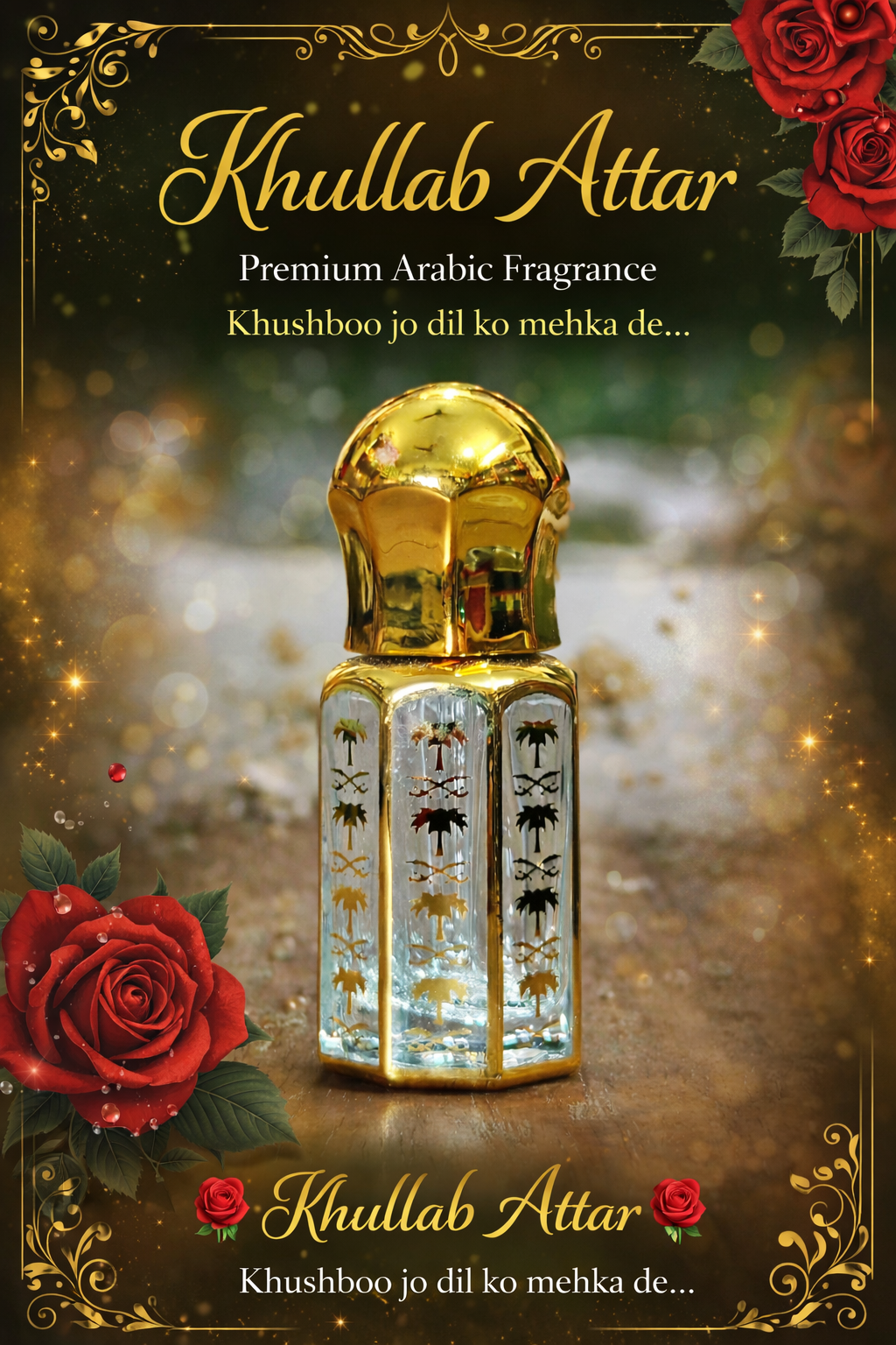 Khullab Fragrance Roll On Attar 6 ml Floral Attar (Floral)n