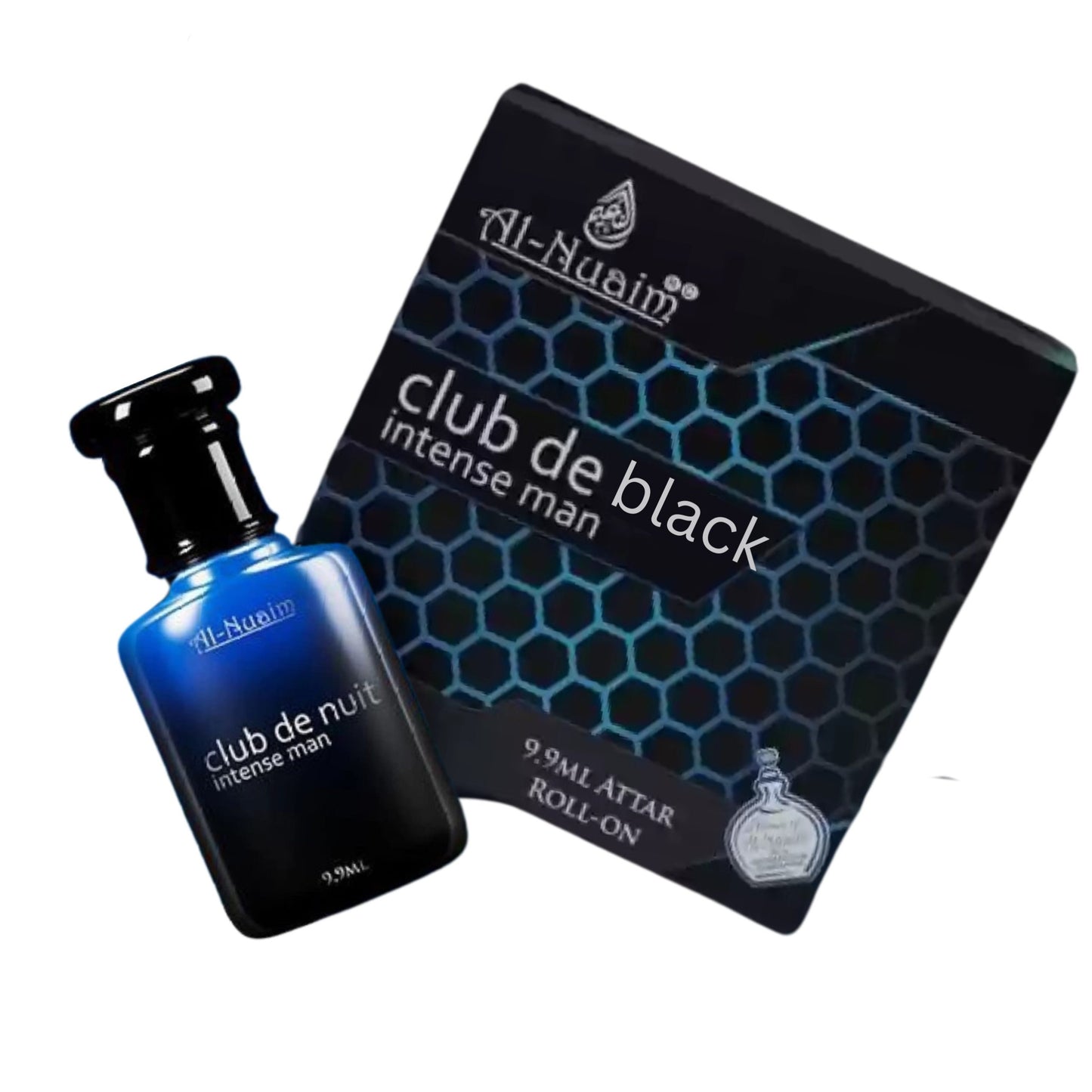 Al-Nuaim Club de black 9.9 ml Floral Attar (Natural)