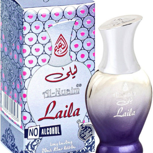 Al-Nuaim Heart Laila Alcohol Free Attar Roll On - 20ml Floral Attar (Floral)