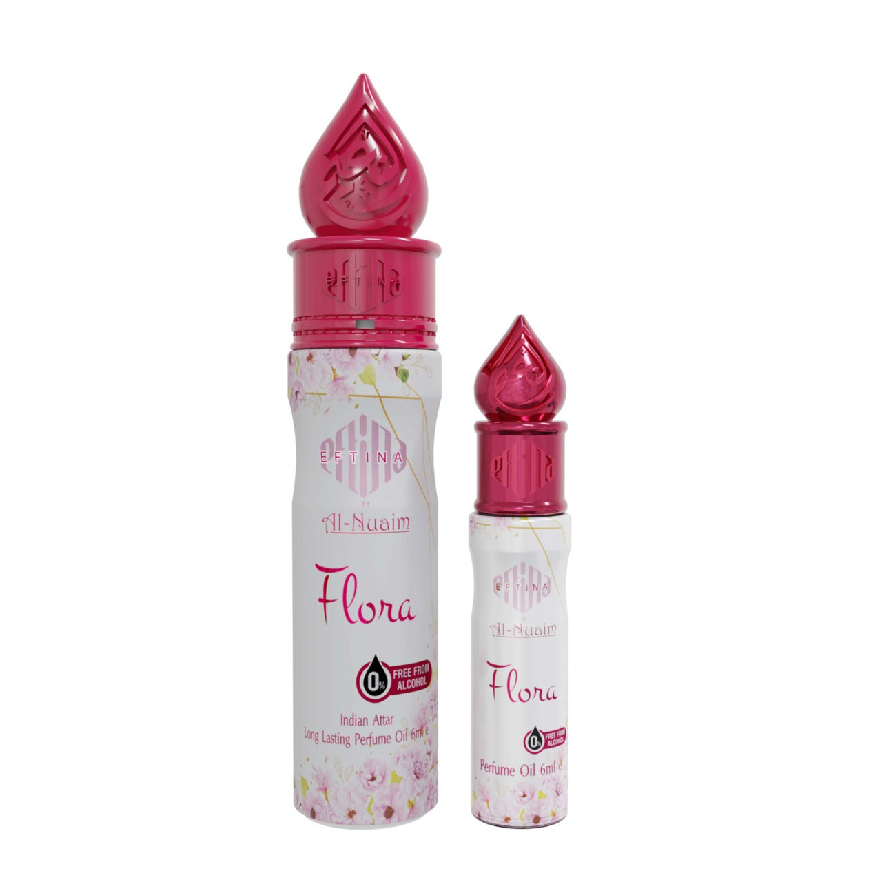 Al-Nuaim Flora Eftina 6ml | Non Alcoholic, Halal Floral Attar (Floral)