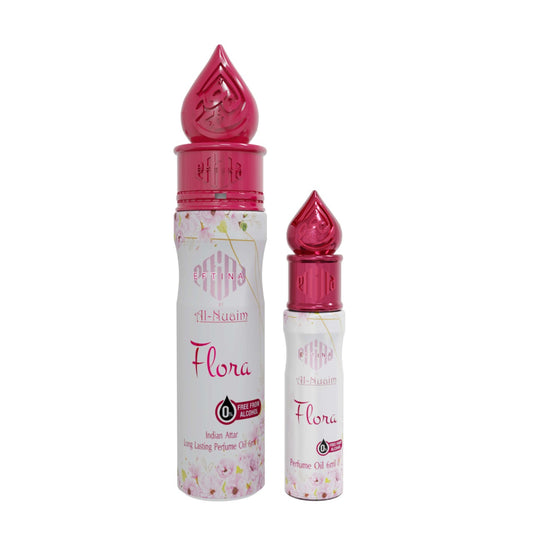 Al-Nuaim Flora Eftina 6ml | Non Alcoholic, Halal Floral Attar  (Floral)