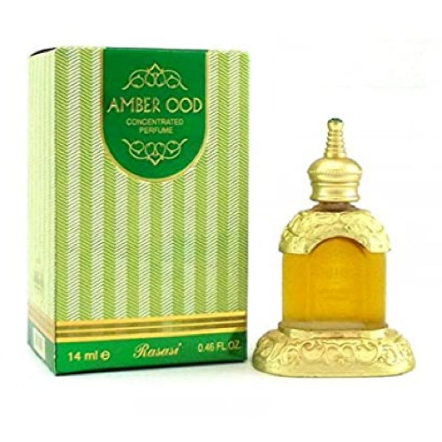 RASASI Amber Oud-Concentrated Perfume-14 ml (For Men & Women)