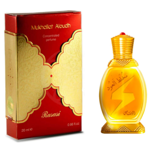 RASASI Mukhallat Al Oudh Attar For Mens And Womens Floral Attar
