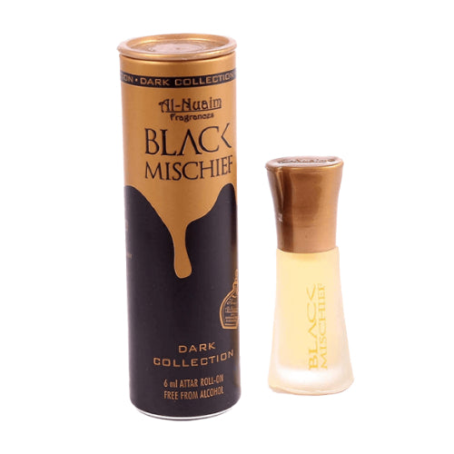 Al Nuaim Black Mischief Attar- 6 ML Floral Attar (Floral)