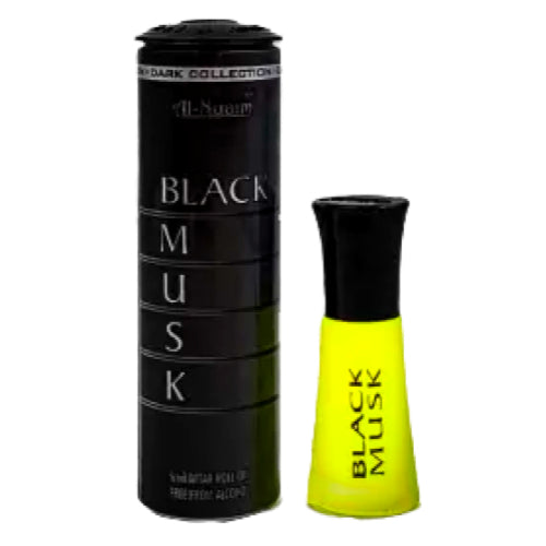 Al-Nuaim Black Musk ml Floral Attar – - Main Image