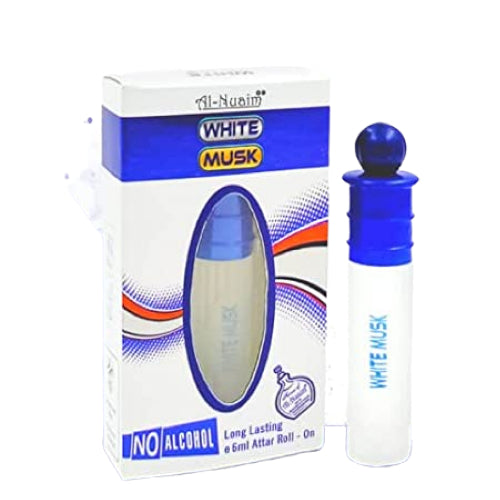 Al Nuaim White Musk Long Lasting Floral Attar (Musk)
