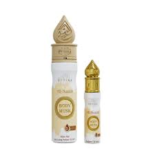 Al-Nuaim Body Musk Eftina 6ml | Non ALcoholic, Halal Floral Attar (Floral)