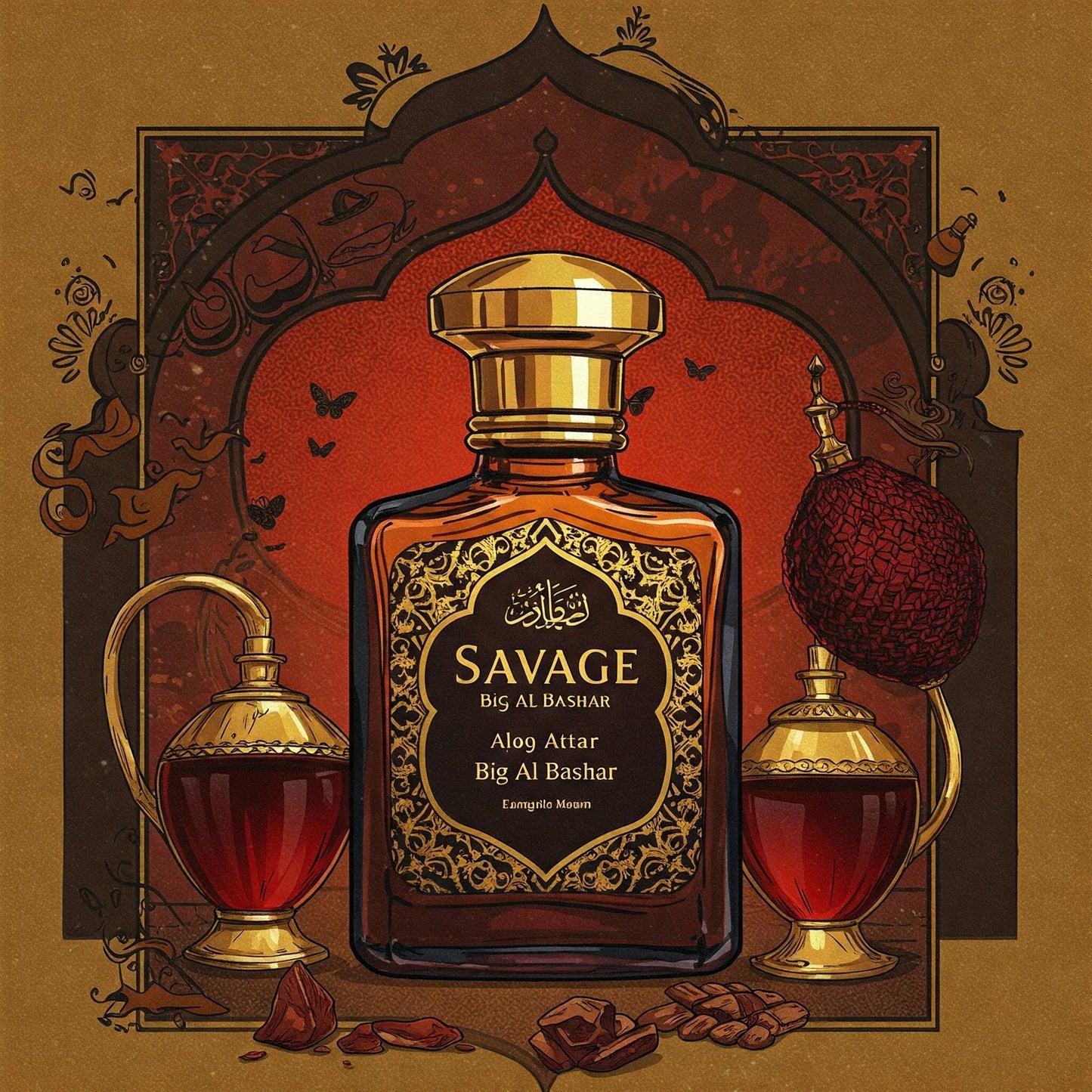 Savage Fragrance Roll On Attar 6 ml Floral Attar (Floral) Attarwala.in