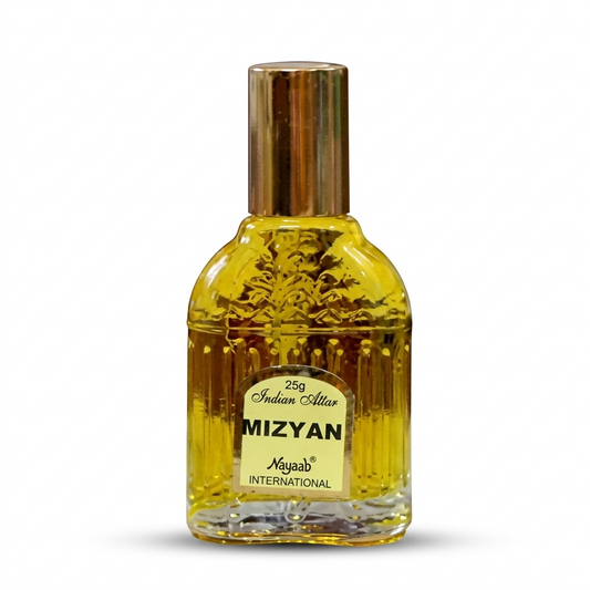 Nayaab International Mizyan 25 ml (Pack of 1) Floral Attar (Floral, Rose, Blends, Mukhallat)