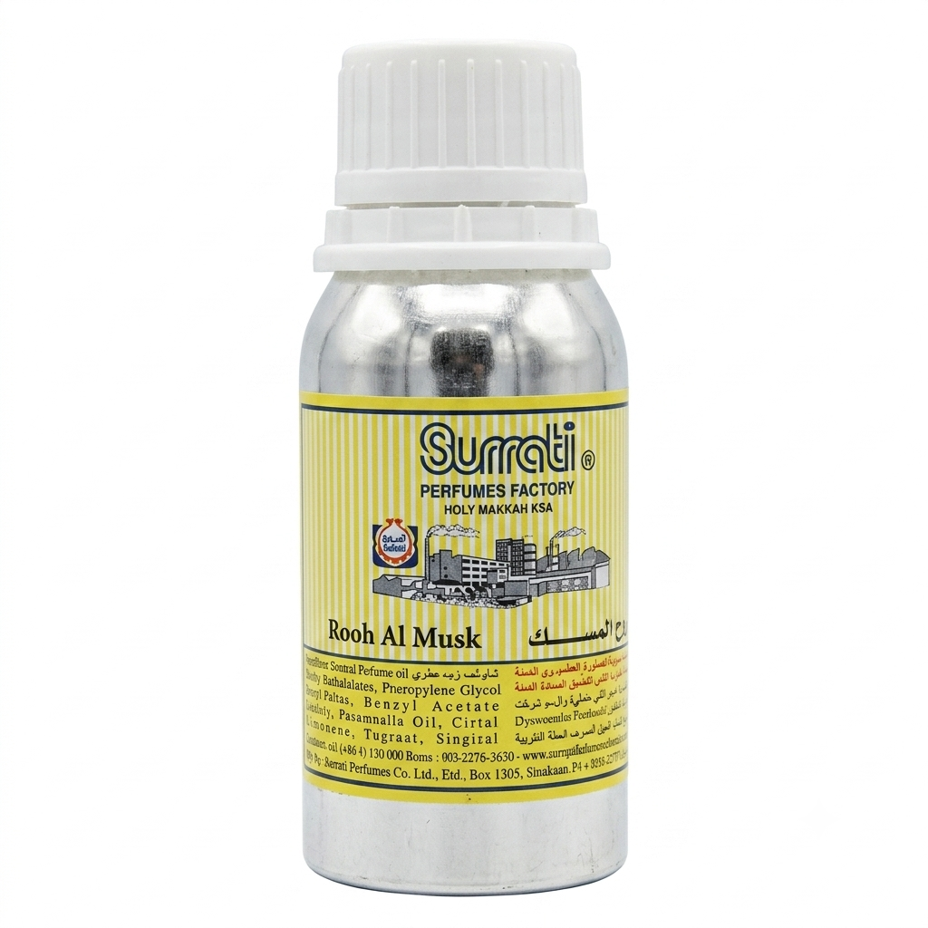 Rooh Al Musk Surrati concentrated Perfume oil ,100 ml packed, Attar oil