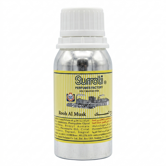Rooh Al Musk Surrati concentrated Perfume oil ,100 ml packed, Attar oil