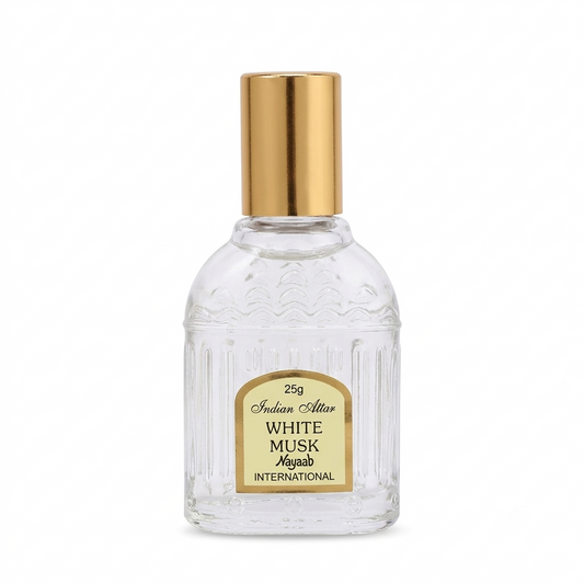 Nayaab International White Musk 25 ml (Pack of 1) Floral Attar (Floral)