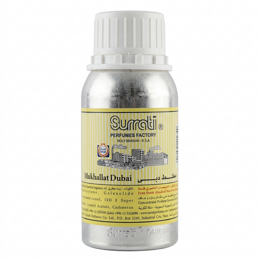 Surrati Mukhallat Dubai Roll-On Attar - 100 ml | Luxurious Oriental Perfume Oil