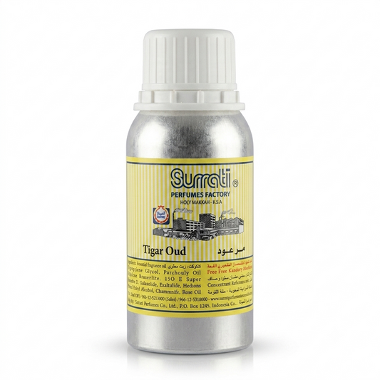 Tiger Oud Surrati concentrated Perfume oil ,100 ml packed, Attar oil