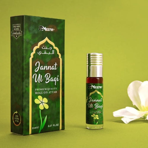 Jannat Ul Baqi Long Lasting Attar 8 ML (Herbal Attar)