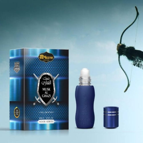 MEENA Musk Al Ghazi A Clean Soft White Floral Powdery Musky Herbal Attar (Floral, Fruity, Musk)