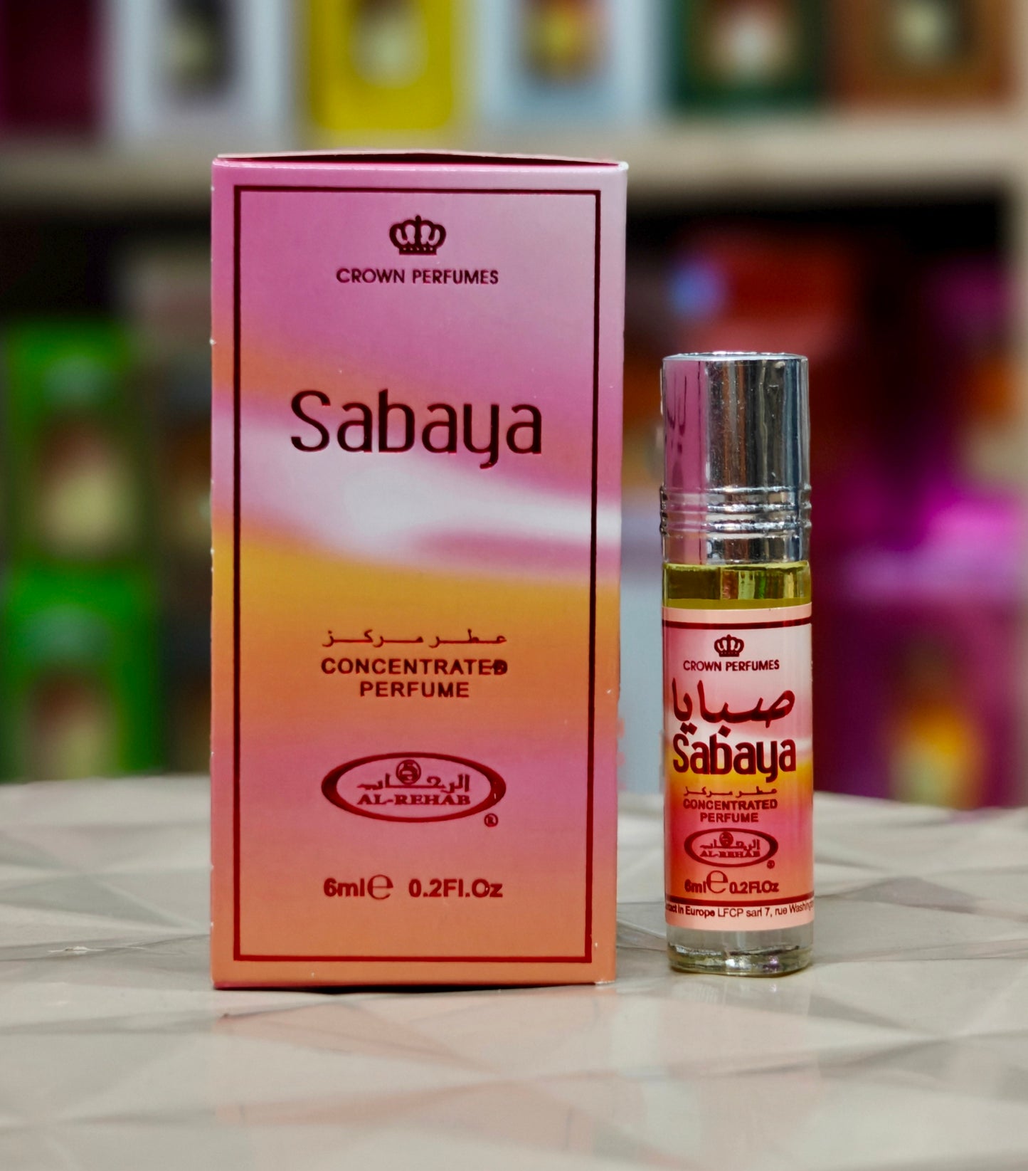 AL REHAB Sabaya Concentrated Roll-on Attar Perfume (6 ml)