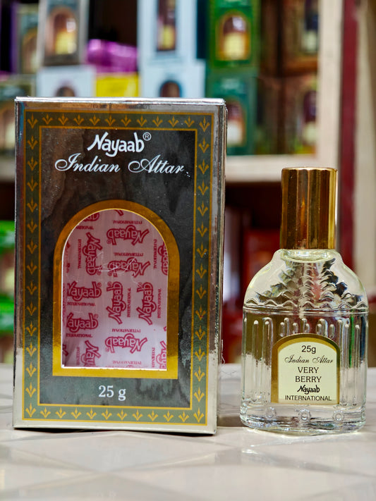 Nayaab International Very Berry 25 ml (Pack of 1) Floral Attar (Floral)